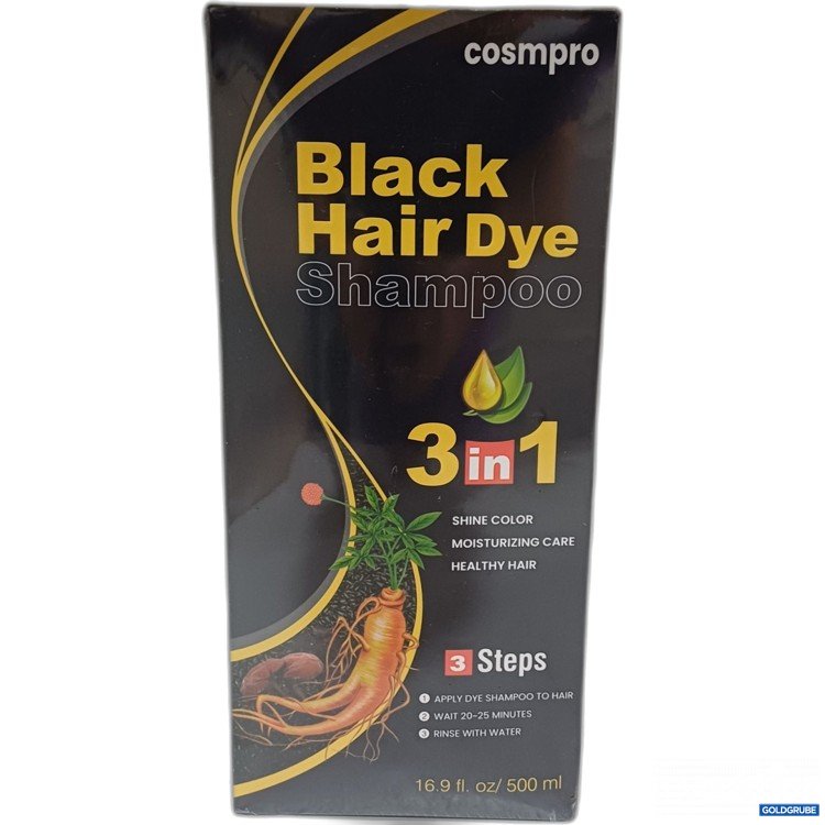 Artikel Nr. 985442 Artikel Nr. 985442: Cosmpro Black Hair Dye Shampoo 3in1, 500ml