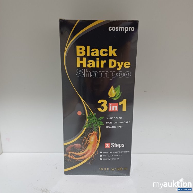 Artikel Nr. 985442 Artikel Nr. 985442: Cosmpro Black Hair Dye Shampoo 3in1, 500ml