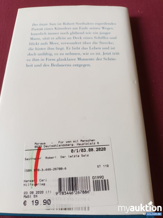Artikel Nr. 999442 Artikel Nr. 999442: Der letzte Satz
