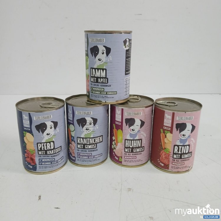 Artikel Nr. 466443: Tierliebhaber  Hundefutter Dosen verschiedene Sorten