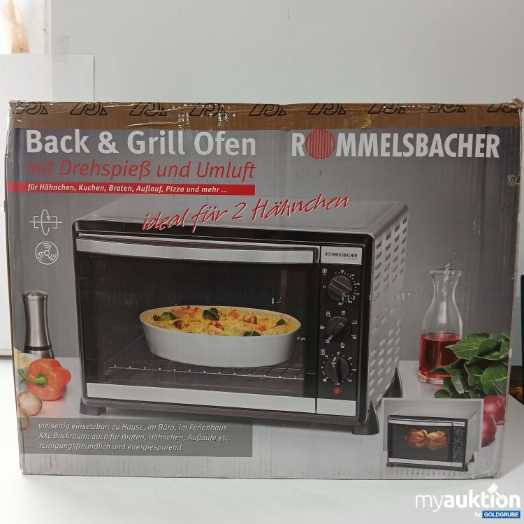 Artikel Nr. 858443 Artikel Nr. 858443: Rommelsbacher Back&Grill Ofen