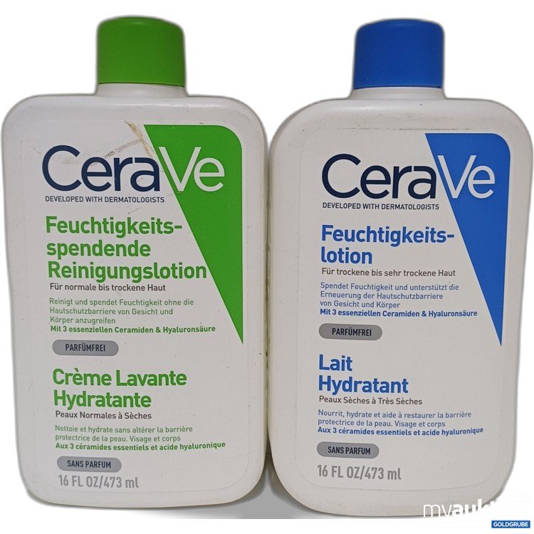 Artikel Nr. 987443 Artikel Nr. 987443: CeraVe Feuchtigkeitslotion und Reinigunslotion, 2x473ml