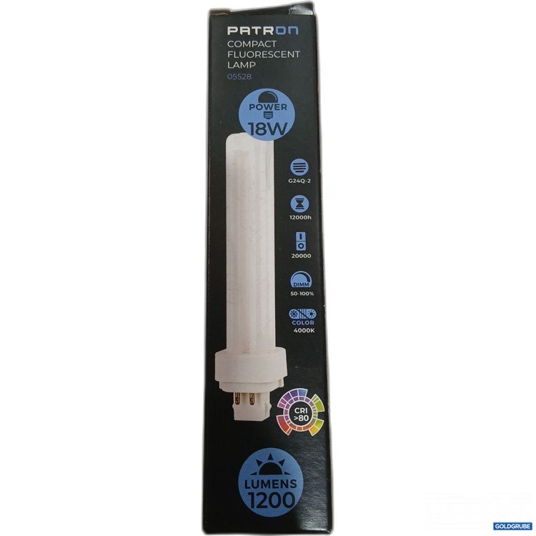 Artikel Nr. 443444: PATRON Compact Fluorescent Lamp 18W 05528 