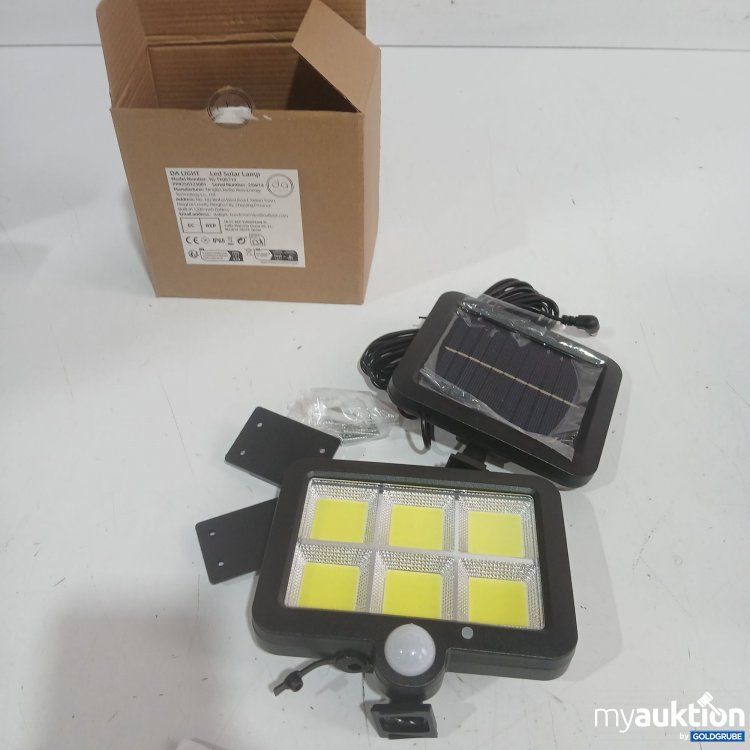 Artikel Nr. 444444 Artikel Nr. 444444: Da Light LED Solar Lamp TG-TY06713