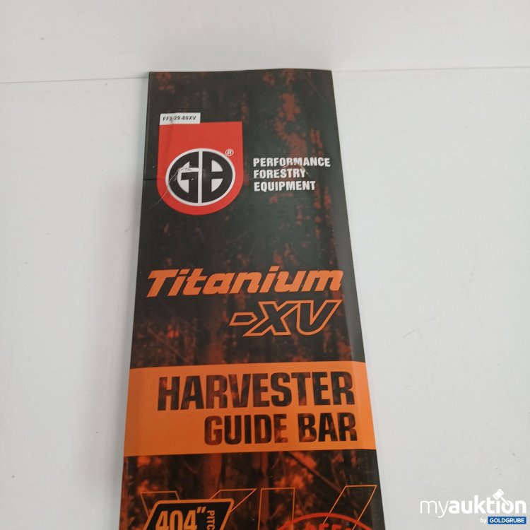 Artikel Nr. 805444 Artikel Nr. 805444: Harvester Guide Bar Titanium-XV .404" FF2-29-80XV