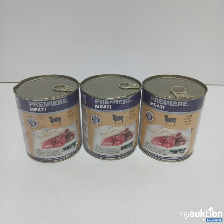 Artikel Nr. 857444 Artikel Nr. 857444: Premiere Meati Lamm Hundefutter 3x800g