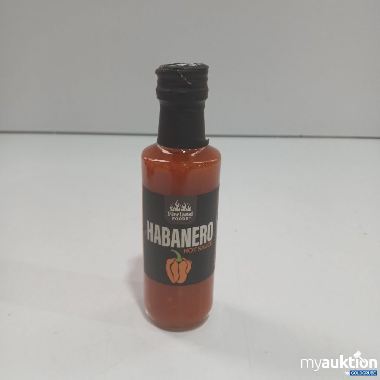 Artikel Nr. 868444 Artikel Nr. 868444: Fireland Foods Habanero Hot Sauce 100ml