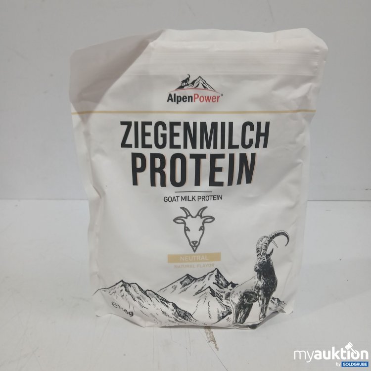 Artikel Nr. 982444: Alpen Power Ziegenmilch Protein 750g 