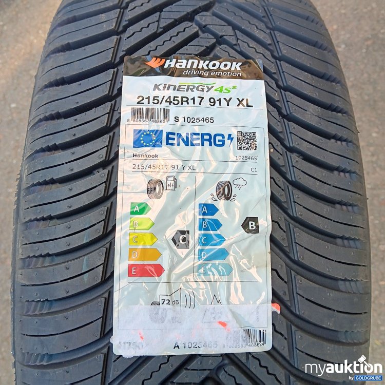 Artikel Nr. 440445 Artikel Nr. 440445: Hankook Kinergy 4S 215/45R17 91Y XL