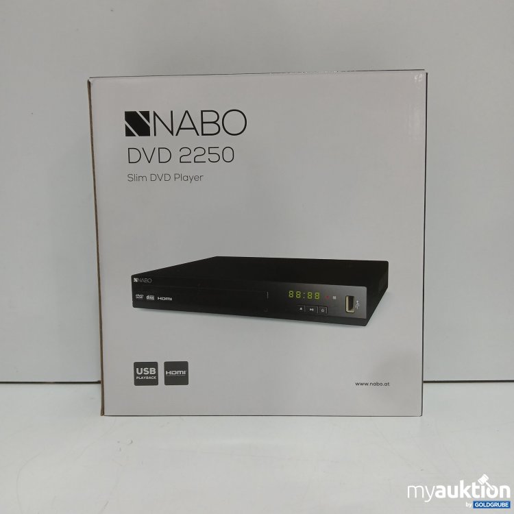 Artikel Nr. 445445: Nabo Slim DVD Player, Type DVD 2250
