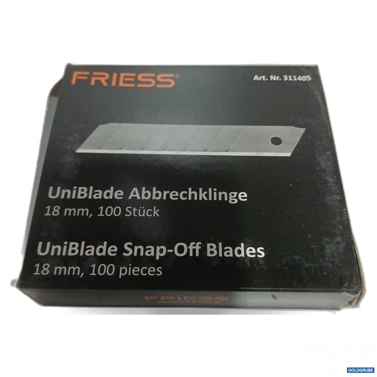 Artikel Nr. 448445 Artikel Nr. 448445: FRIESS UniBlade Abbrechklinge 18 mm