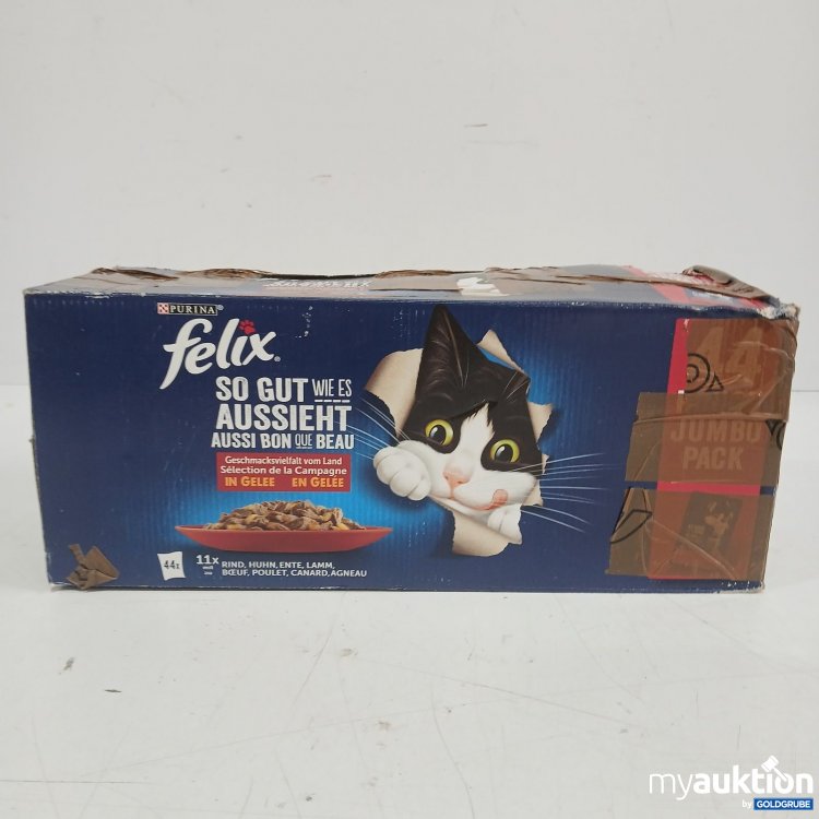 Artikel Nr. 466445: Purina 44 Stk. Felix Katzenfutter Geschmackvielfalt vom Land in Gelee 85g