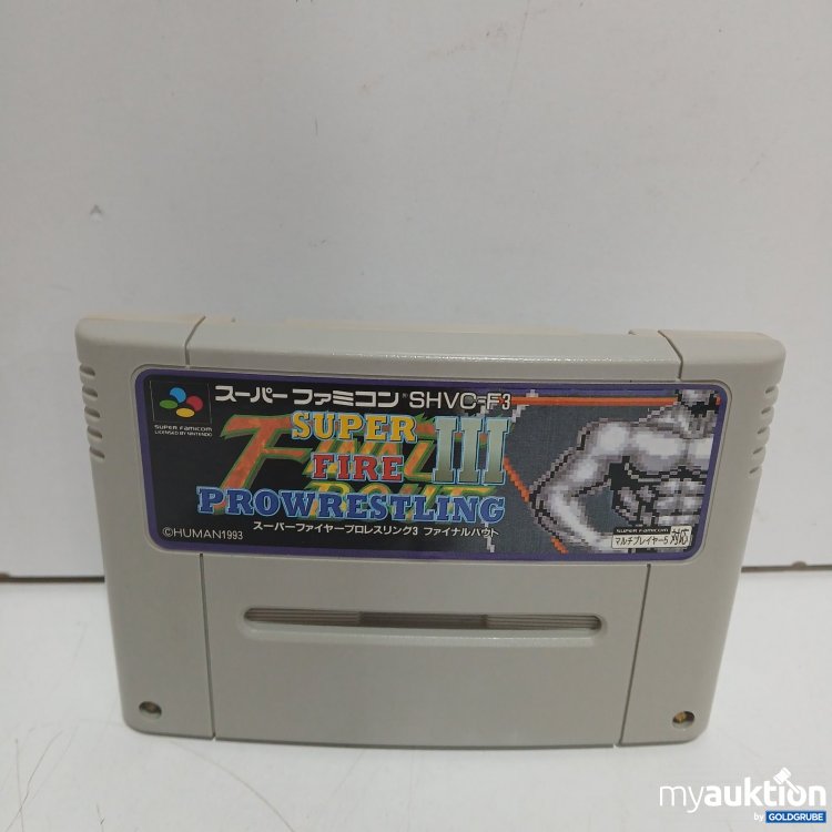 Artikel Nr. 468445: Super Famicom Spiel Fire Pro Wrestling III