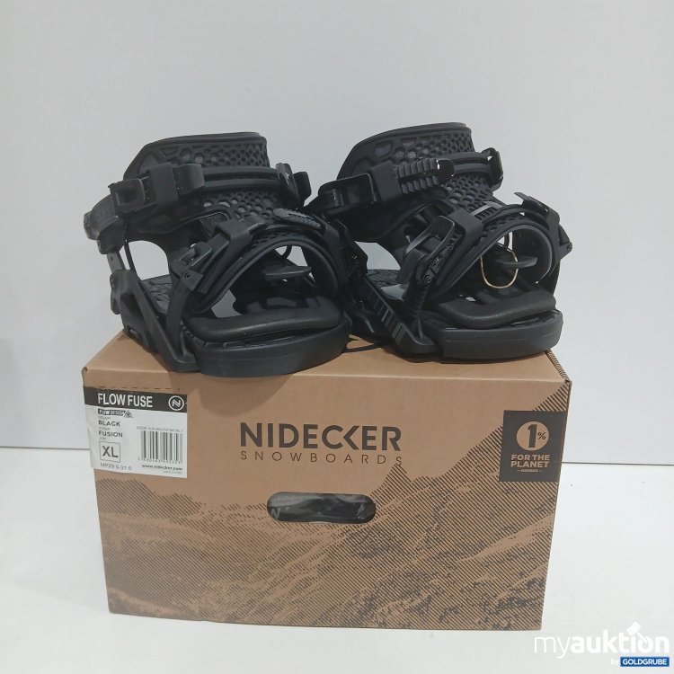 Artikel Nr. 813445 Artikel Nr. 813445: Nidecker 24Flow Fuse Snowboard Bindin XL