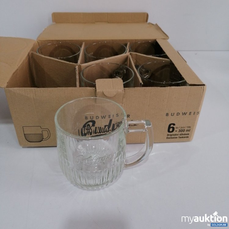 Artikel Nr. 832445 Artikel Nr. 832445: Budweiser Budvar Gläser 6x300ml