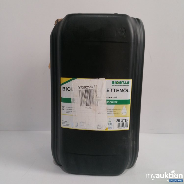 Artikel Nr. 860445: Biostar Biologisches Kettenöl 25L