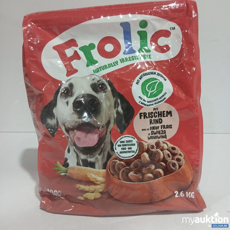 Artikel Nr. 882445: Frolic Hundefutter mit frischem Rind 2,6kg 