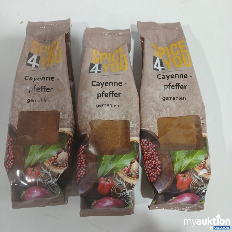 Artikel Nr. 914445: Spice 4 you Cayennepfeffer je 40g