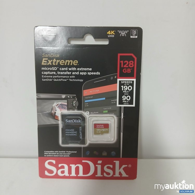 Artikel Nr. 917445 Artikel Nr. 917445: SanDisk Extreme microSD 128GB