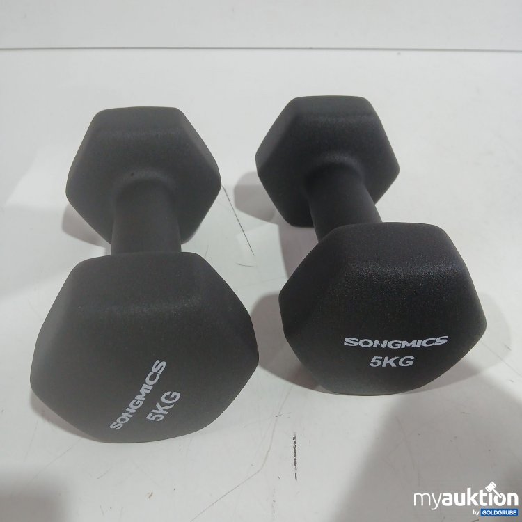 Artikel Nr. 992445 Artikel Nr. 992445: Songmics Hantel schwarz je 5kg