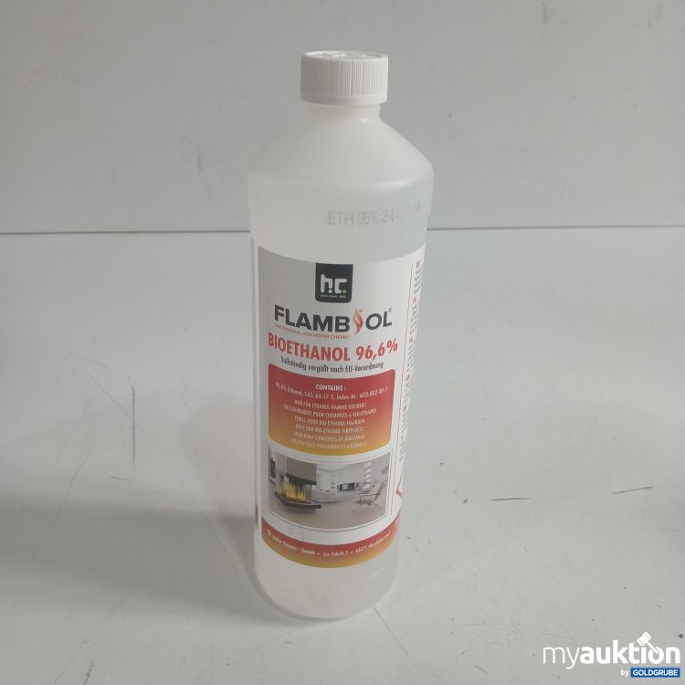 Artikel Nr. 460446 Artikel Nr. 460446: HC Flambol Bioethanol 96,6% 1L