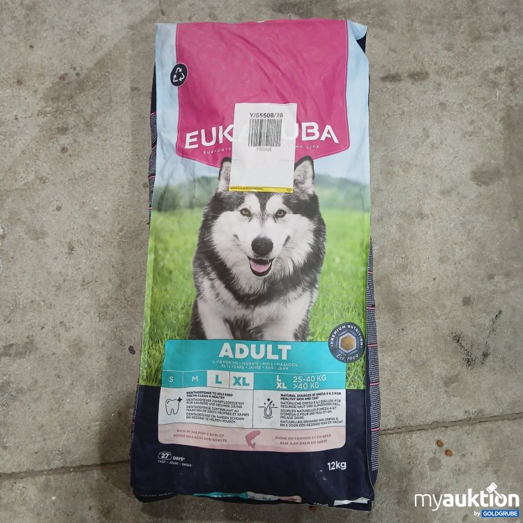 Artikel Nr. 470446: EUKANUBA Hundefutter Adult 12 kg
