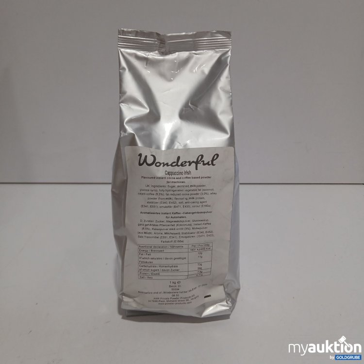 Artikel Nr. 522446 Artikel Nr. 522446: Wonderful Cappuccino Irish 1kg