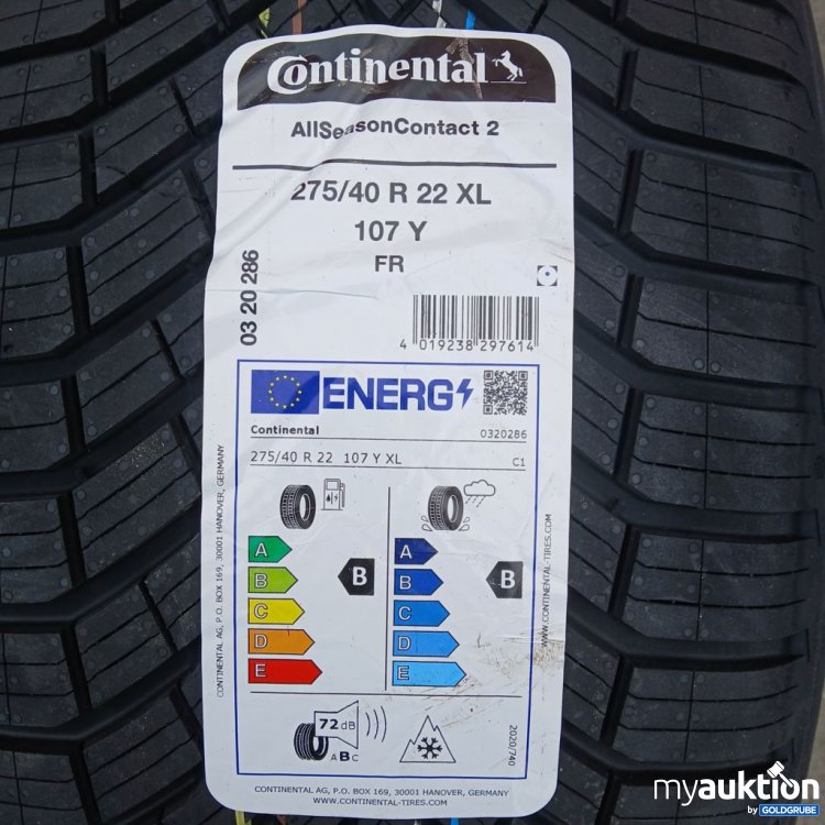 Artikel Nr. 523446: Continental AllSeasonContact 2 275/40 R22