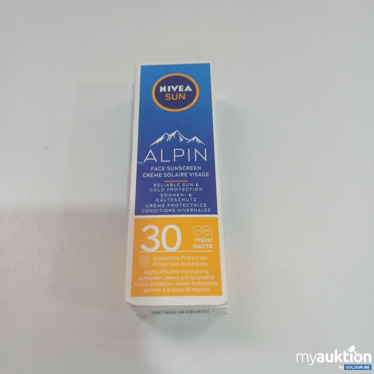 Artikel Nr. 861446: Nivea Sun Alpin Face Sunscreen 30 50ml