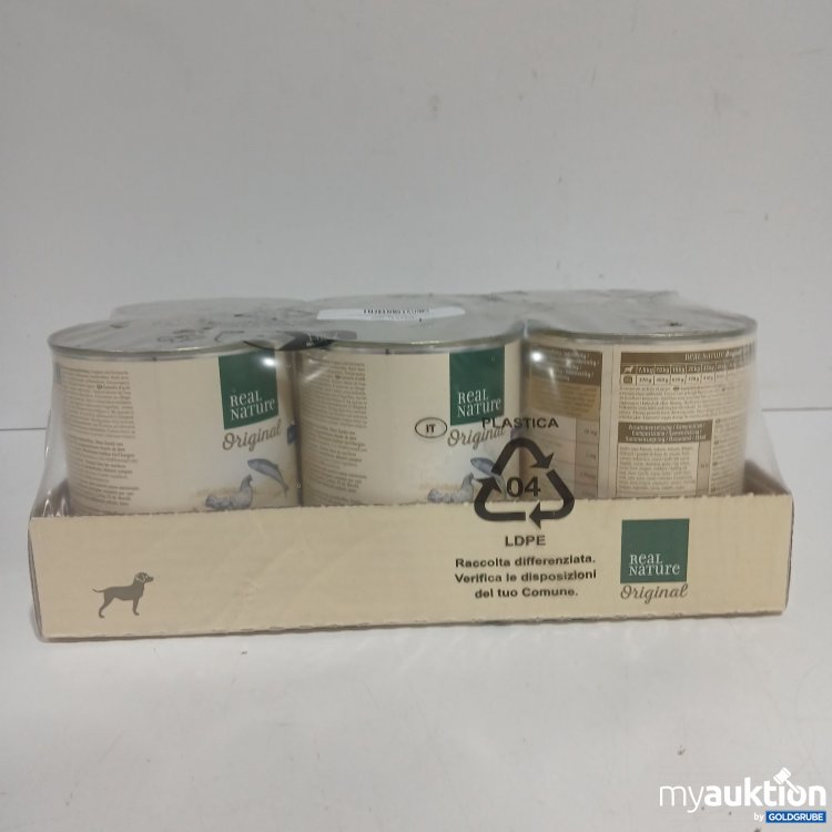 Artikel Nr. 882446: Real Nature Original Huhn & Nordmeerhering, Pute, Reis 6x800g