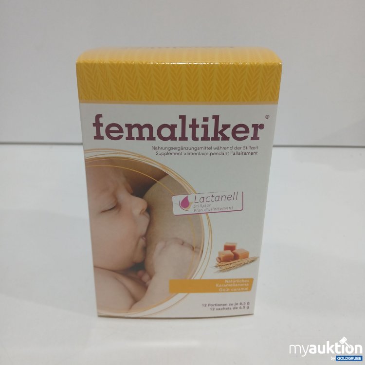 Artikel Nr. 913446: Femaltiker Nahrungsergänzungsmittel Karamellaroma 12 Portionen 