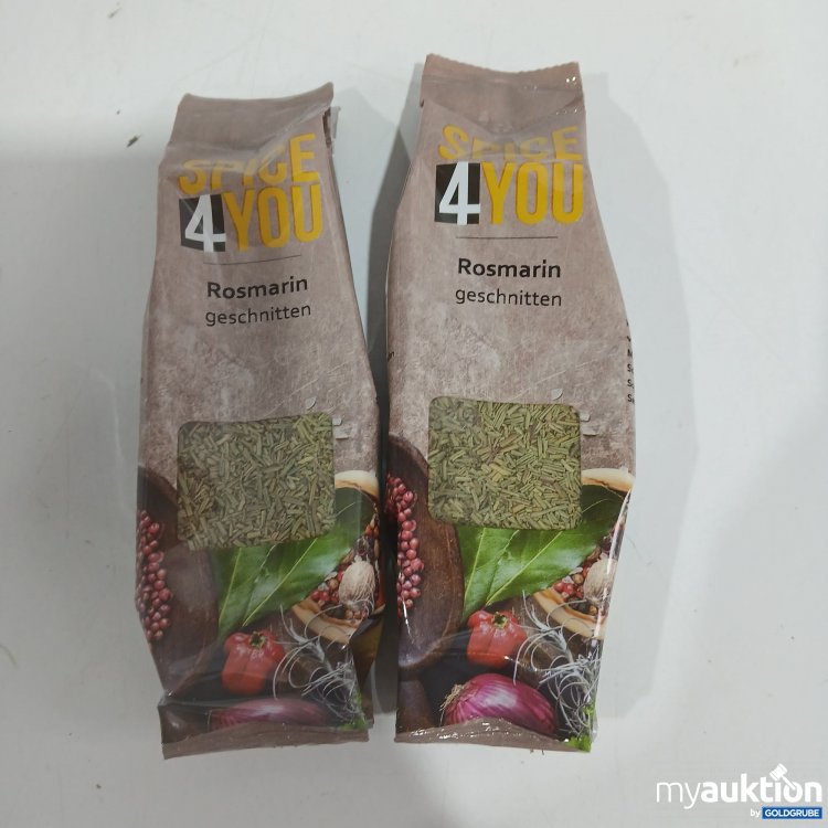 Artikel Nr. 914446 Artikel Nr. 914446: Spice 4 you Rosmarin geschnitten je 30g
