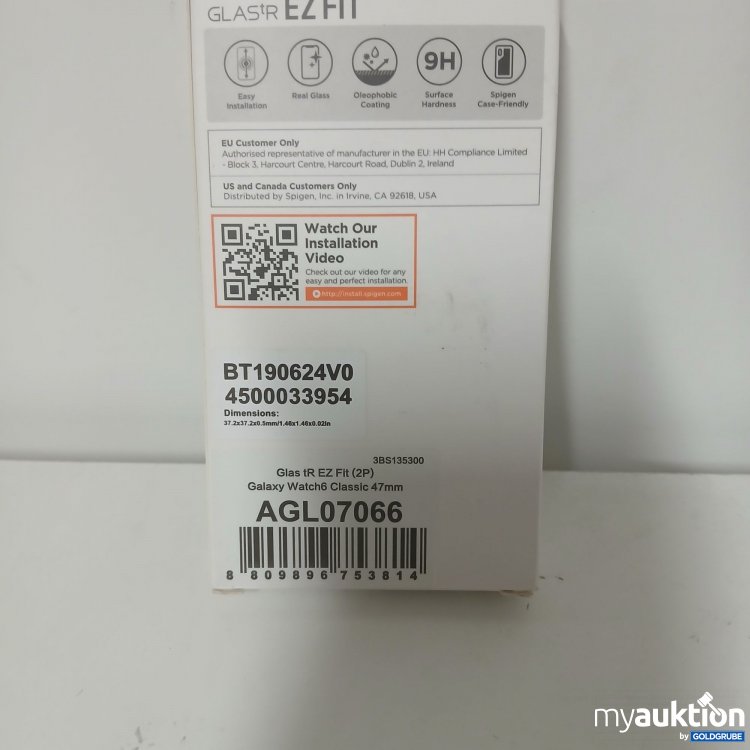 Artikel Nr. 917446 Artikel Nr. 917446: Spigen Glastr EZ Fit 2 Stück