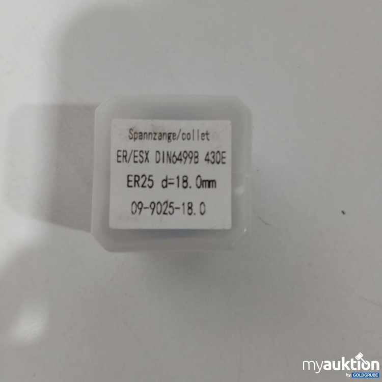 Artikel Nr. 951446 Artikel Nr. 951446: ER/ESX Spannzange DIN6499B 430E d=18.0 mm