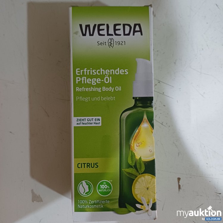 Artikel Nr. 985446 Artikel Nr. 985446: Weleda Erfrischendes Pflege-Öl Citrus, 100ml