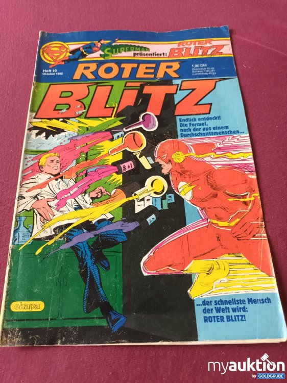 Artikel Nr. 999446 Artikel Nr. 999446: Superman Präsentiert Roter Bliz