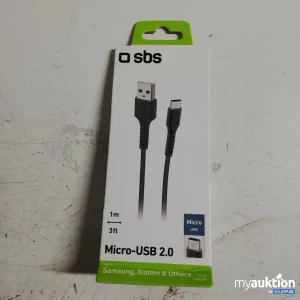 Auktion Sbs USB-C Ladekabel Micro USB