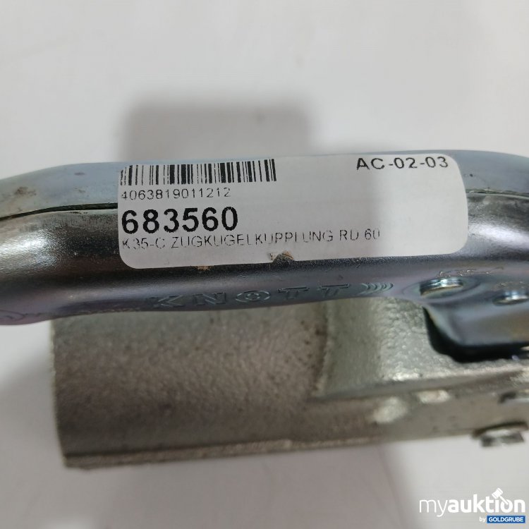 Artikel Nr. 441447: Knott Zugkugelkuplung RD60 683560