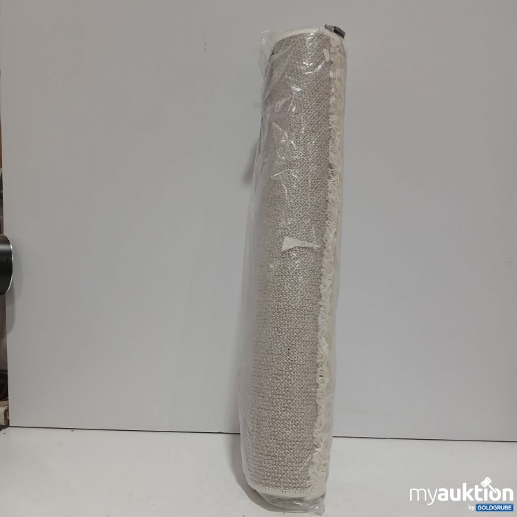 Artikel Nr. 443447: Teppich weiß braun 80cm breit 