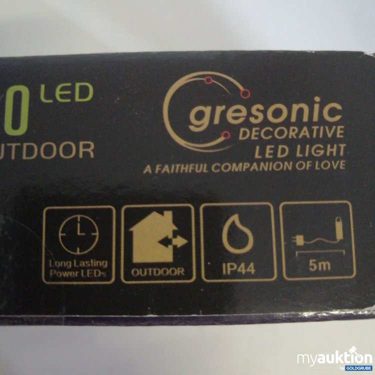 Artikel Nr. 680447: Gresonic LED Lichterkette, 200 LED, Outdoor 