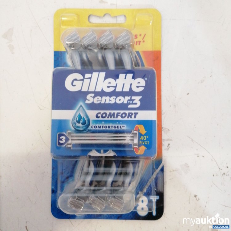 Artikel Nr. 724447: Gillette Sensor3 Comfort Rasierklingen 8stk 