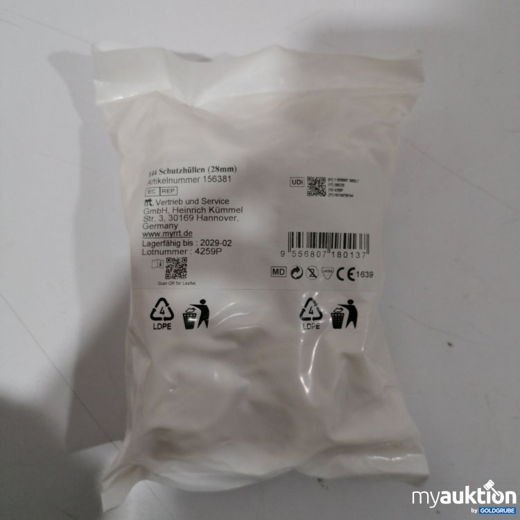 Artikel Nr. 890447: Schutzhüllen 156381 144Stk 28mm
