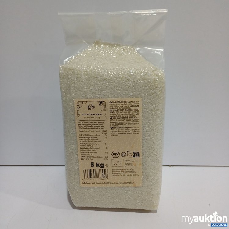 Artikel Nr. 899447: KoRo Bio Sushi Reis Rundkorn 5kg
