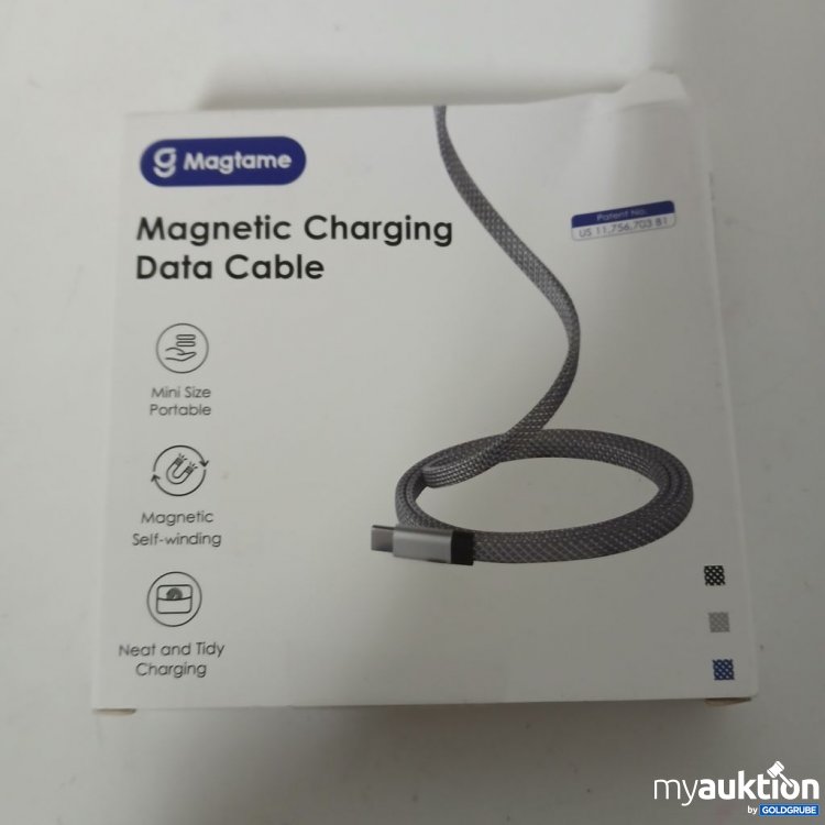 Artikel Nr. 918447 Artikel Nr. 918447: Magtame Magnetic Charging Data Cable 1m