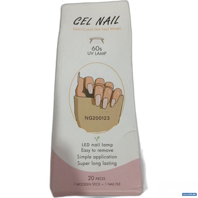 Artikel Nr. 952447: Gel Nail Semi-Cured Gel Nail Wraps 20Pieces 