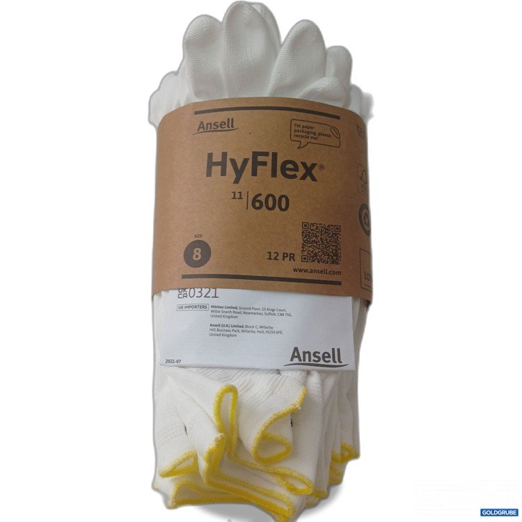 Artikel Nr. 993447: Ansell HyFlex 11-600 Arbeitshandschuhe Gr 8 12Paar