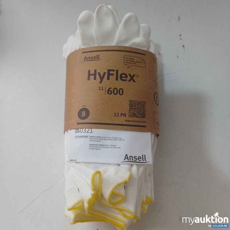 Artikel Nr. 993447: Ansell HyFlex 11-600 Arbeitshandschuhe Gr 8 12Paar