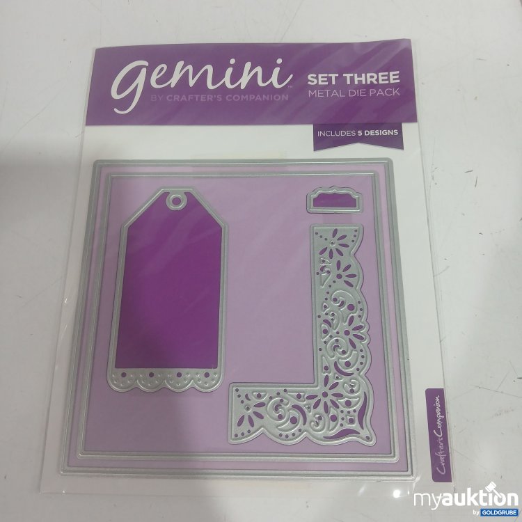 Artikel Nr. 996447: Crafter's Companion Gemini metal die Pack 5Designs 