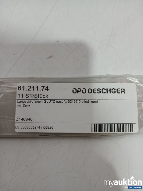 Artikel Nr. 998447: Opo Oeschger Langschild innen Glutz 61.211.74