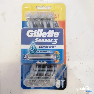 Auktion Gillette Sensor3 Comfort Rasierklingen 8stk 